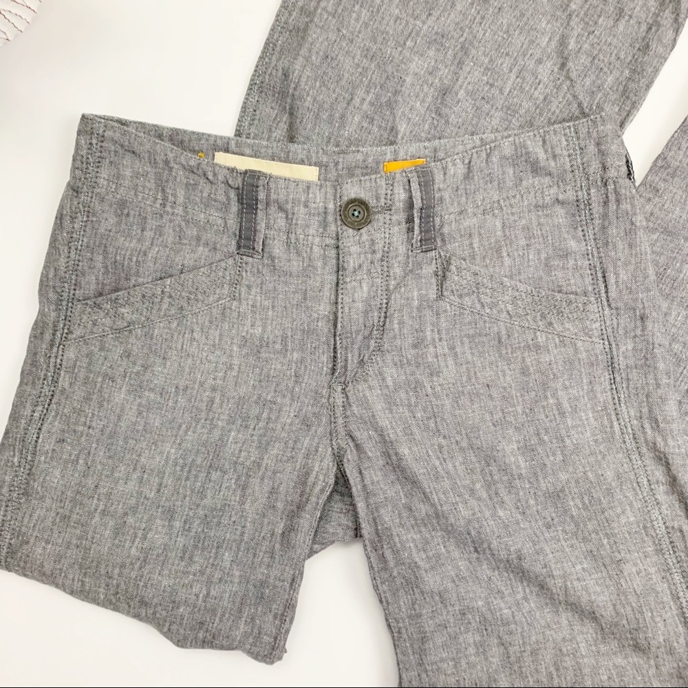 PILCRO AND THE LETTERPRESS Women's Linen Pants 0 - Picture 4 of 7